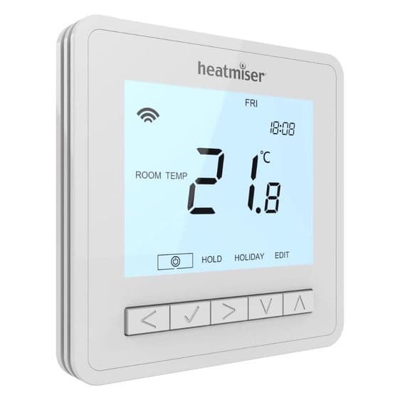 Heatmiser NeoAir V2 Smart Thermostat - Glacier White