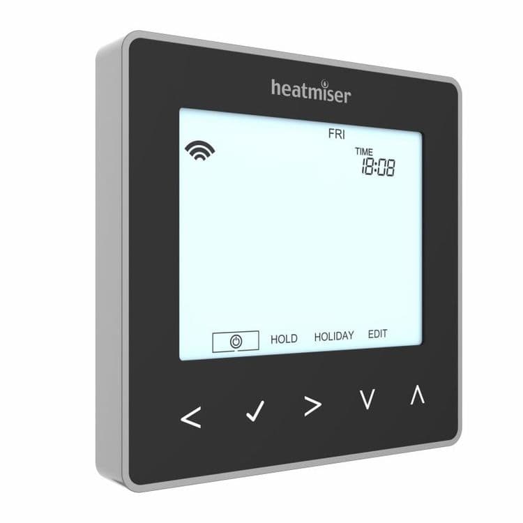 Heatmiser neoStat-HW Hot Water Programmer, Black