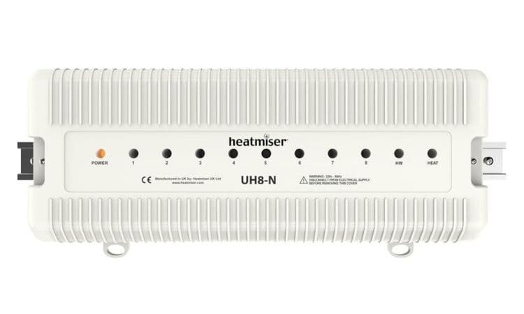 Heatmiser UH8-N Wiring Centre Network, 8 Zone